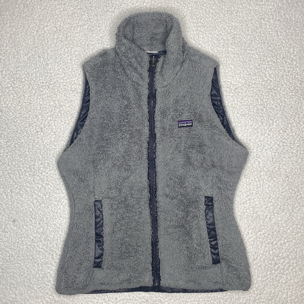 Patagonia Reversible Los Gatos Fleece Vest: Size Small